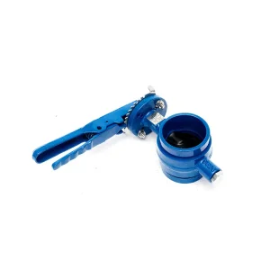High Quality Grooved Type Manual Butterfly Valve