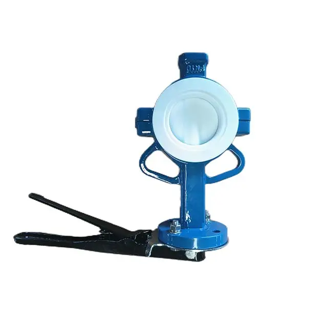 High-Quality PTFE Lined Pinless Butterfly Valve Supplier, Factories