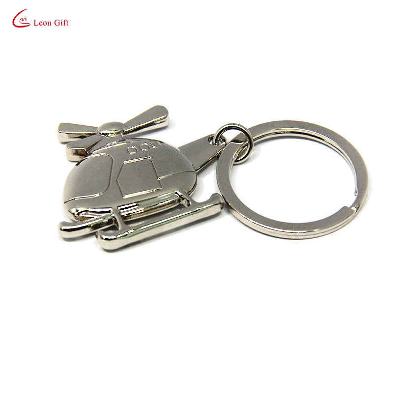 Promotional Custom Logo Fashion Color Leather Metal Keychain