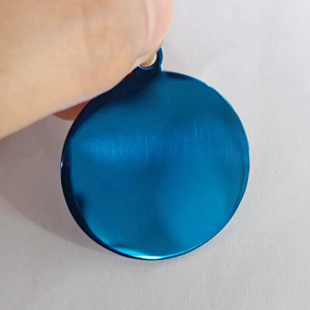 China Cheap Custom Blank Metal Pet Tag Sublimation Personalized Stainless Steel ID Name Dog Tags