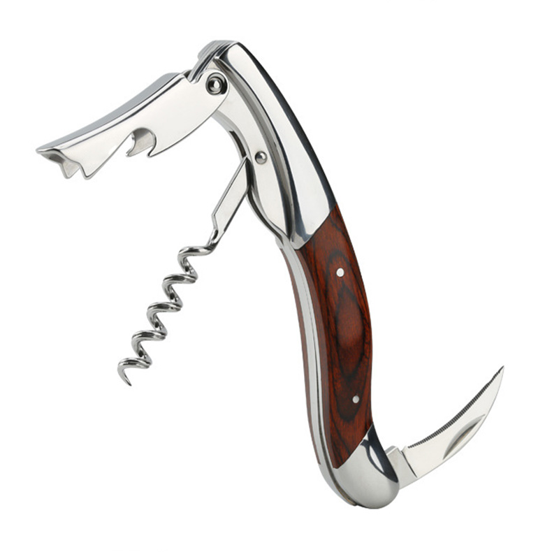 Multifunction Metal Wine Corkscrew Bottle Opener