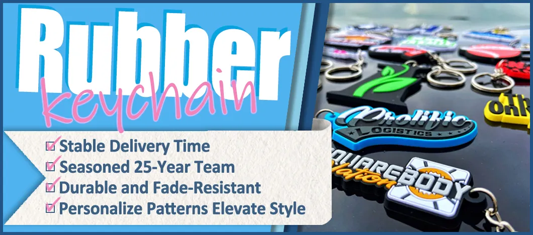 Custom Christmas PVC Keychain