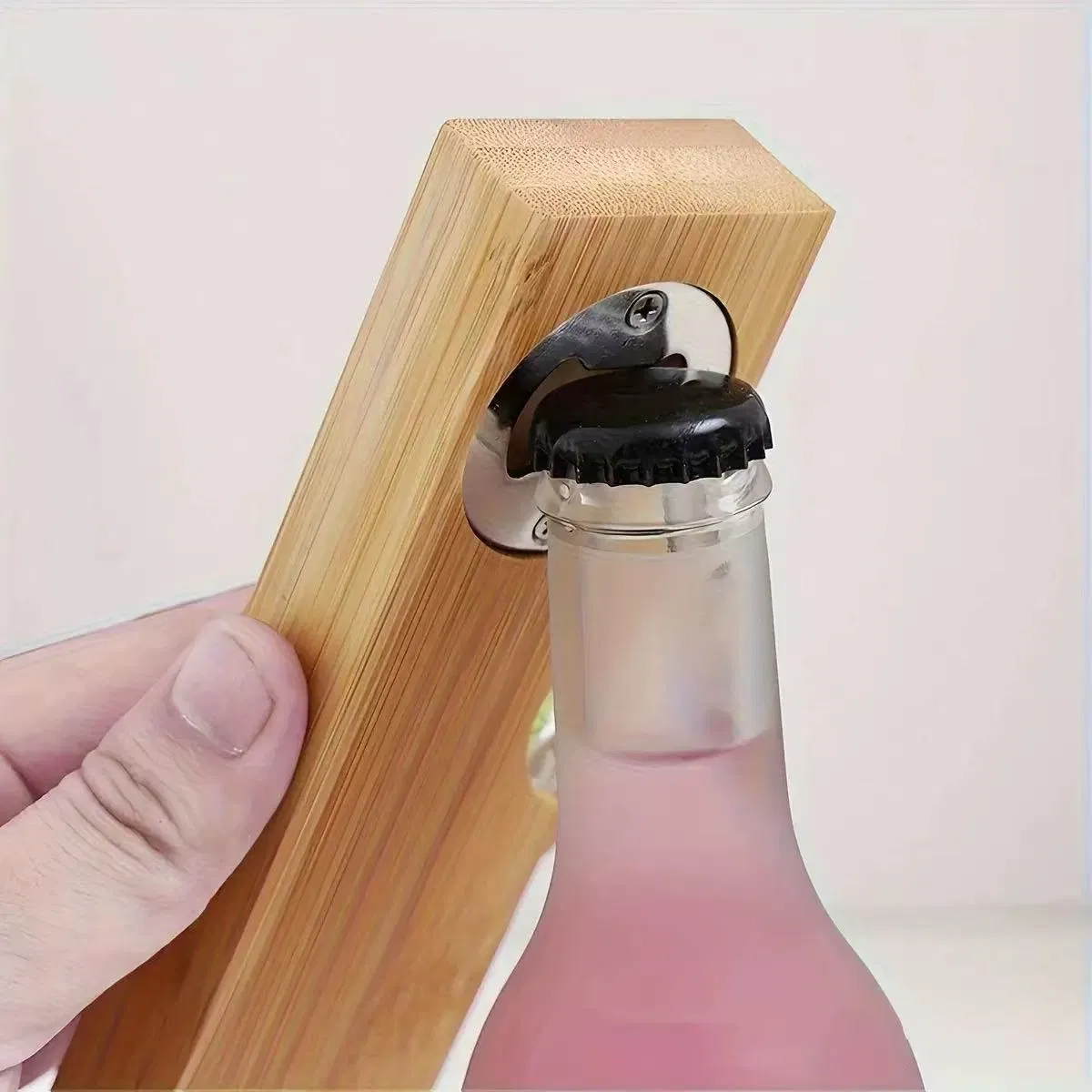 Creative Wooden Multifunction Bottle Opener