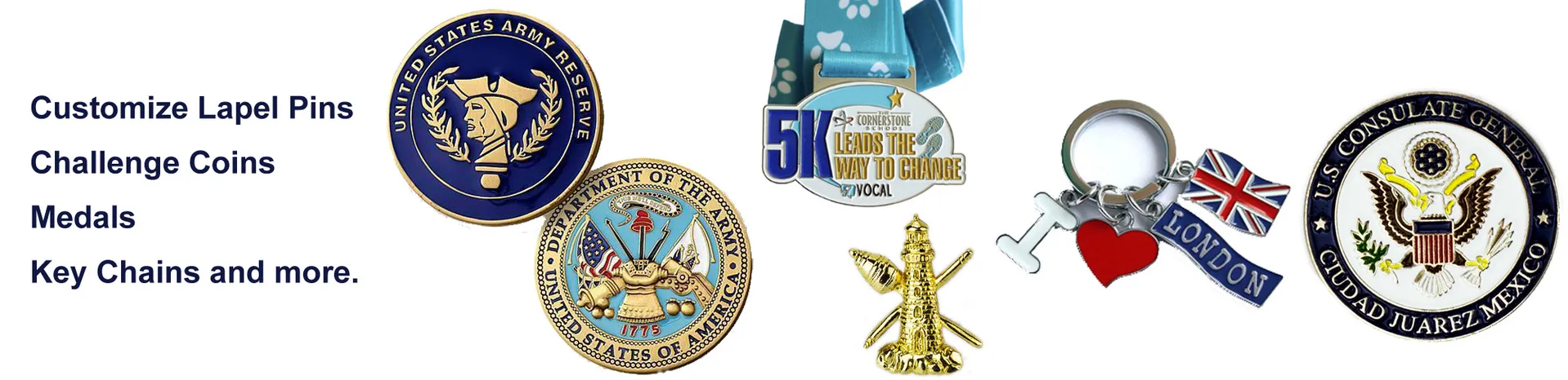 Custom Enamel Pin Banner