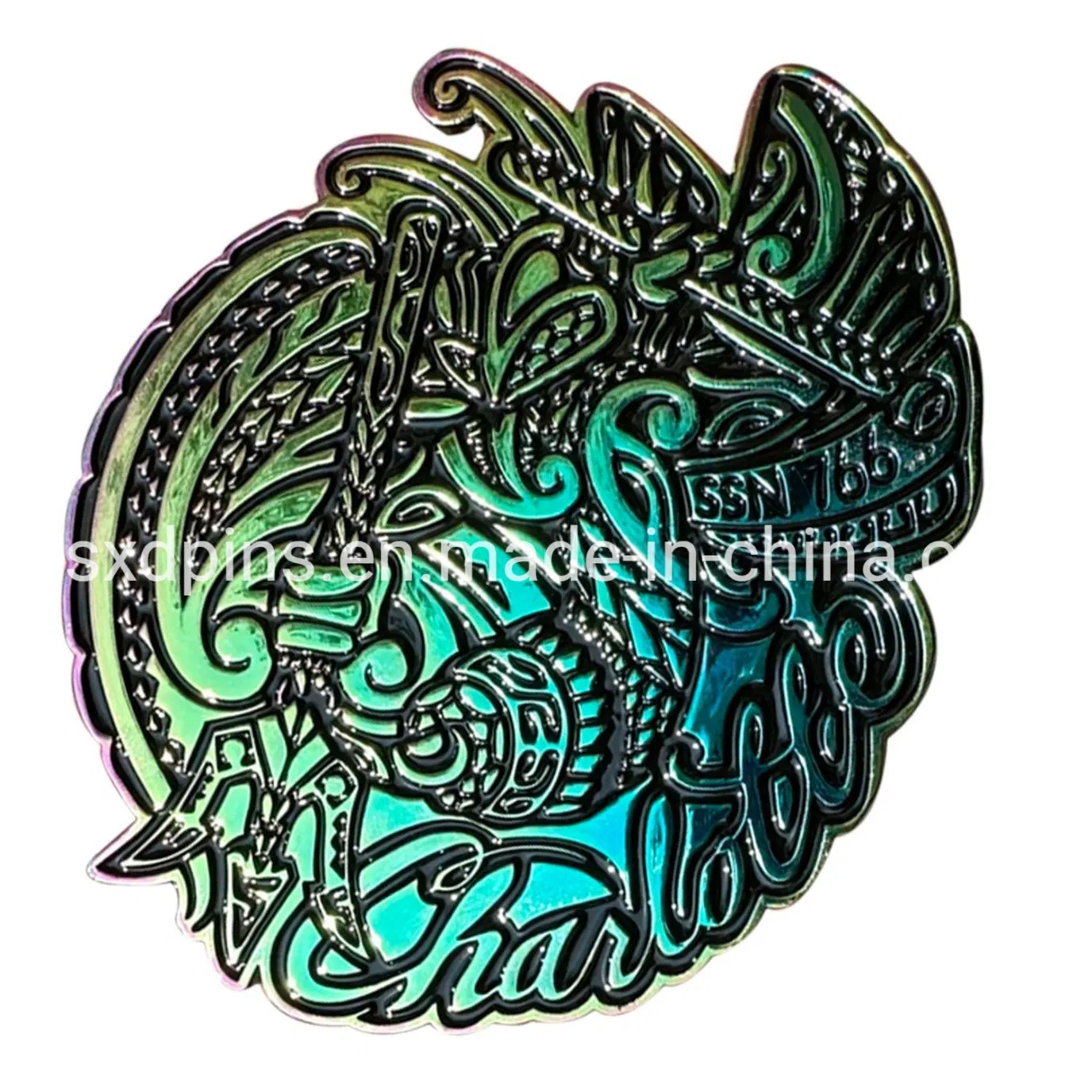 New Design Custom Make Your Own Logo Challenge Coin Enameled Souvenir Coin