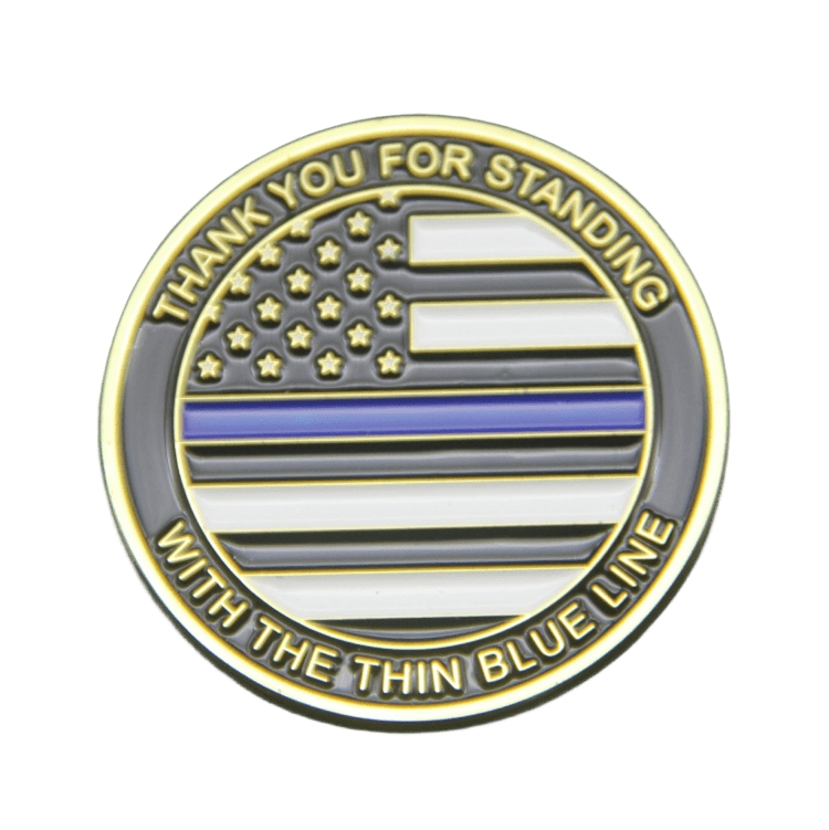 Plated Printing Hard Soft Enamel Commemorative Personalized Metal Custom Challenge Coin
