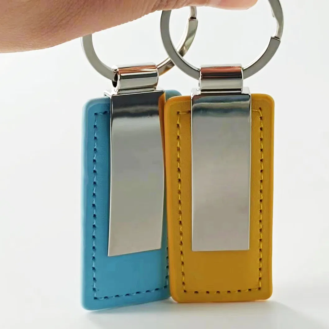 Custom Leather Keychain 2