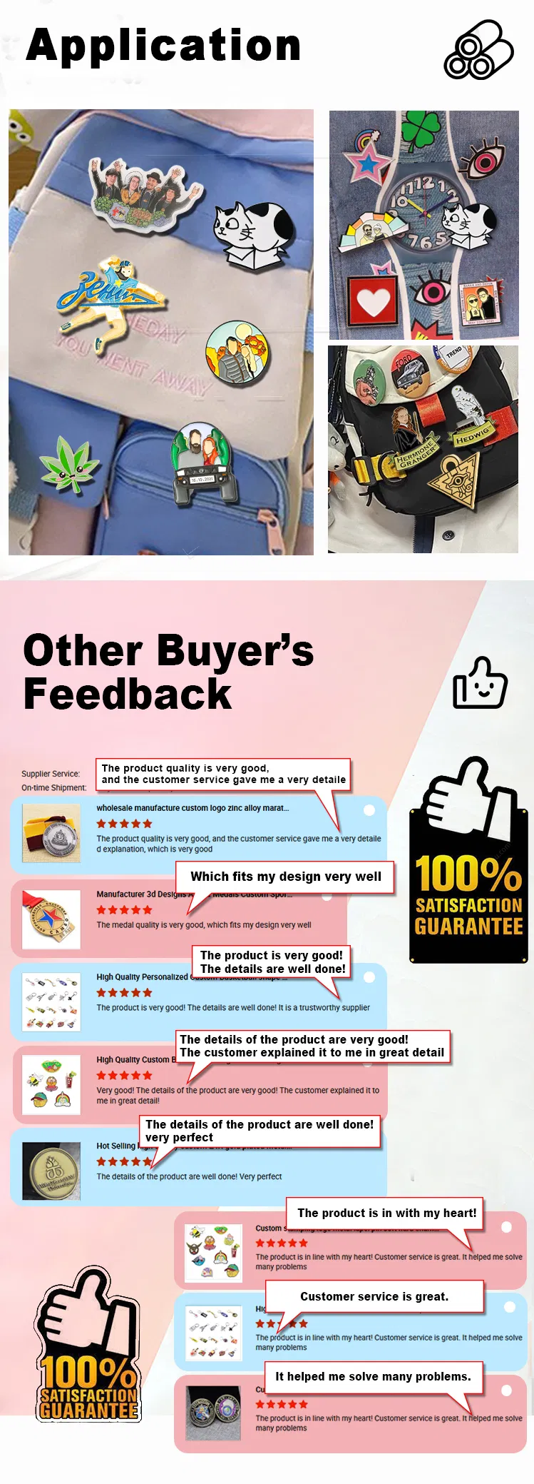 Metal Badge Display 5