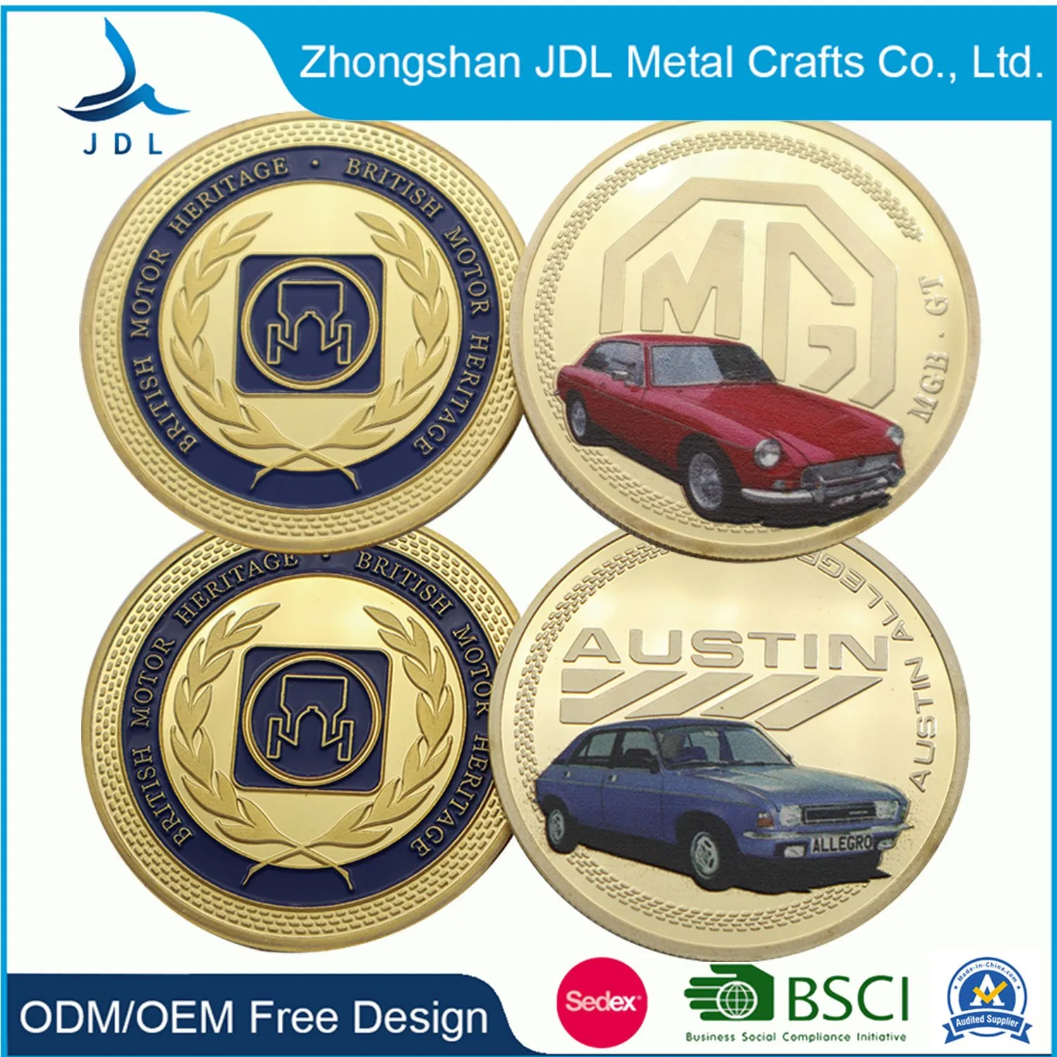 China Manufacture Custom Military/ Army/ Police Metal Souvenir Coins for Gifts/Military/Award//Challenge Coins (158)