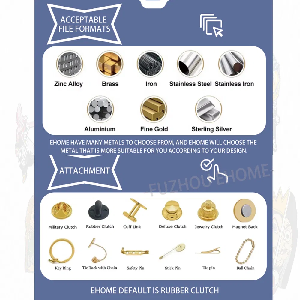 Wholesale Custom Design Logo Metal Rose Flower Hard Soft Enamel Lapel Pin UV Printed Brooch Badge Clothes Hat Craft Gift