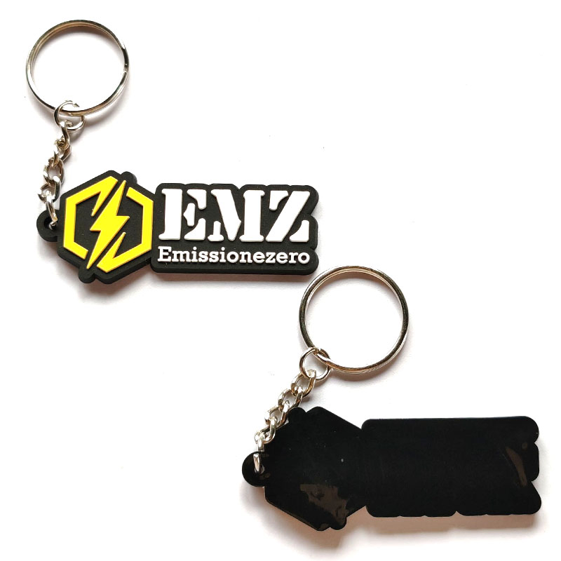 Customizable 3D Soft PVC Keychains with Unique Embossed Logos