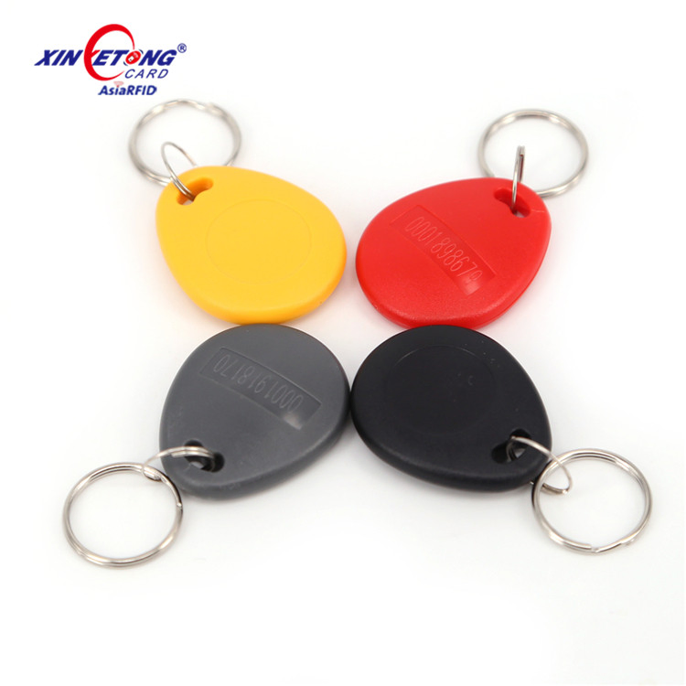 1K and Tk4100 Combine RFID Keychain 13.56MHz and 125kHz Dual Frequency RFID Keyfob /Key Fob Tag /Keychain