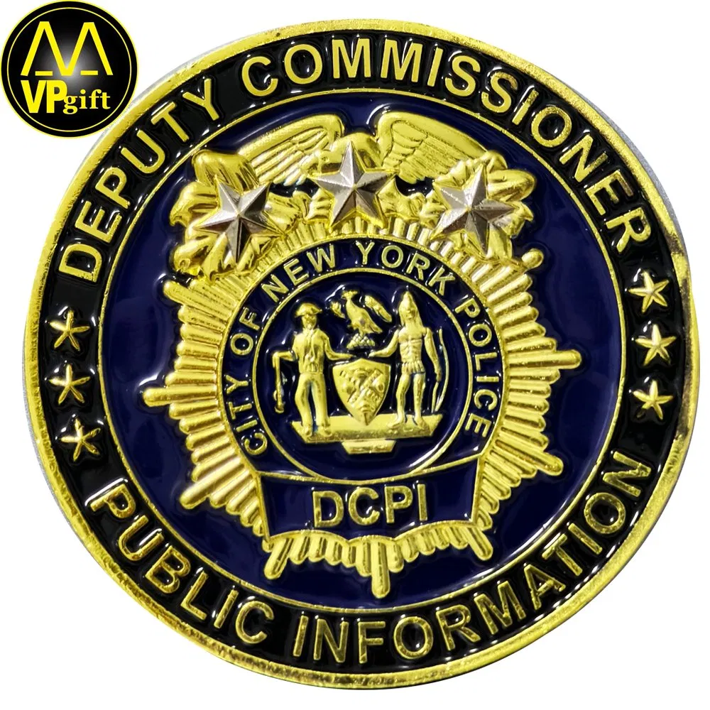 Custom Metal Copper Military Army Police Awards Trophy Gift Medal Challenge Coin