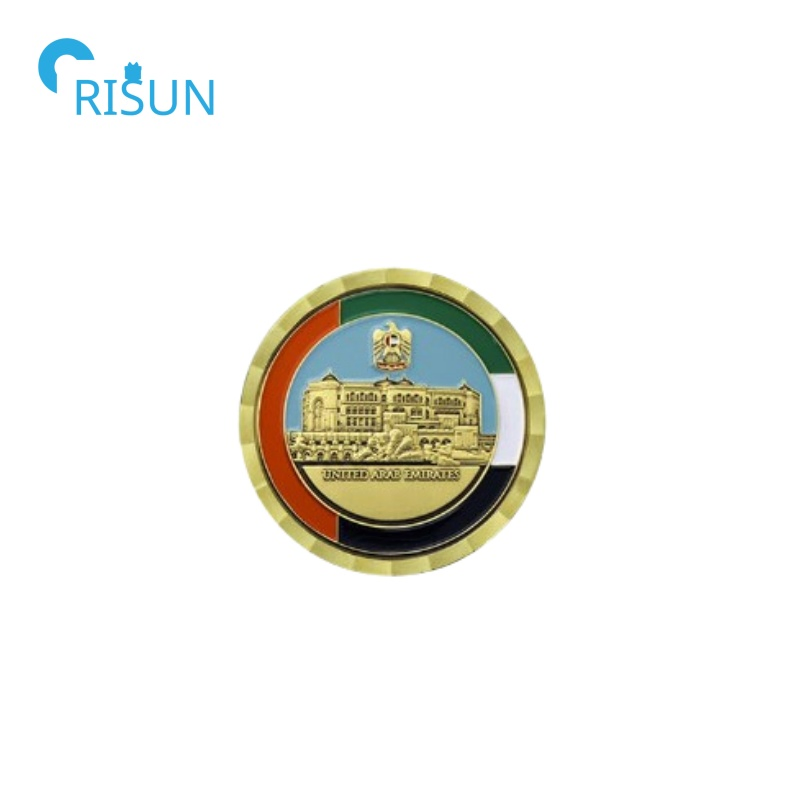 Factory Custom Metal Enamel Antique Plated Coin UAE Emirates Thailand Chile Afghanistan British USA Military Army Challenge Coins