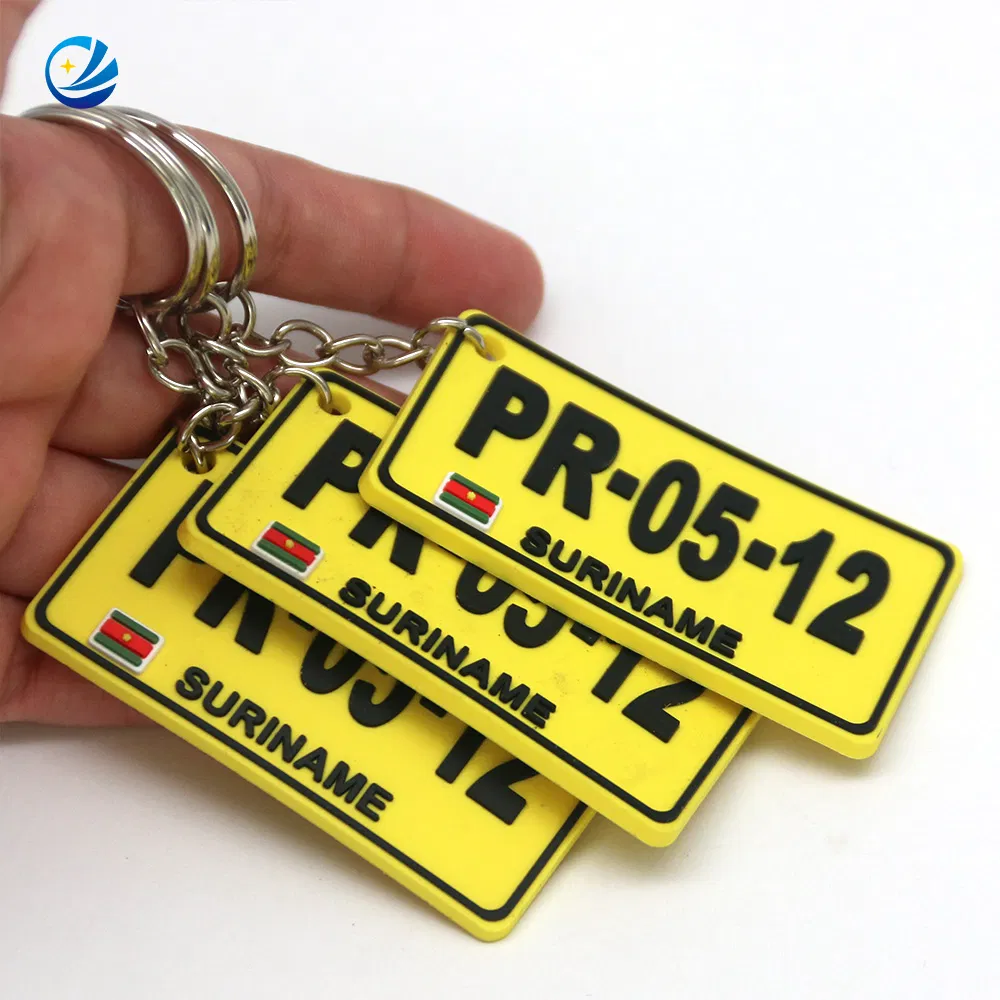 Custom Rubber Keychain 6