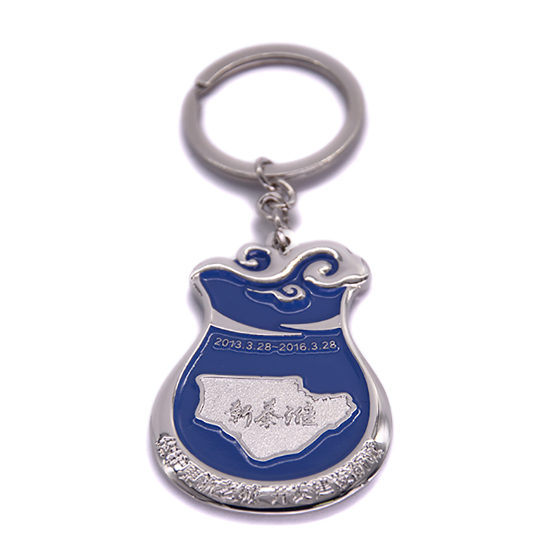 Factory Custom Made Gold Plated Metal Alloy Soft Enamel Keychain Manufacturer Customized High Quality Star Shaped Promotional Keyring