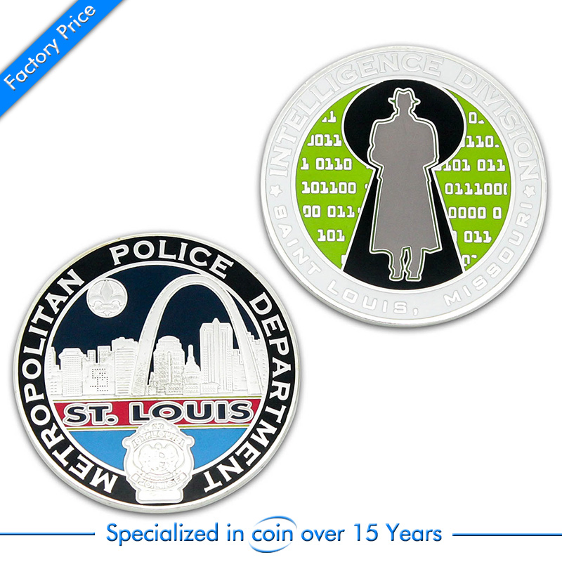 Promotion Stamping Metal Zinc Alloy Custom Enamel Challenge Souvenir Award Gold Coins