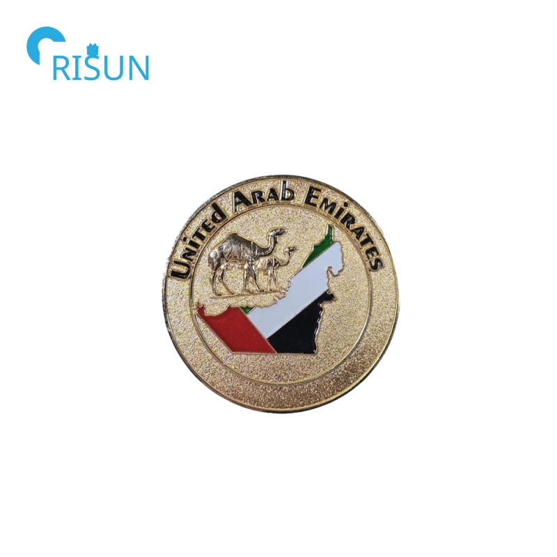 Factory Custom Metal Enamel Antique Plated Coin UAE Emirates Thailand Chile Afghanistan British USA Military Army Challenge Coins