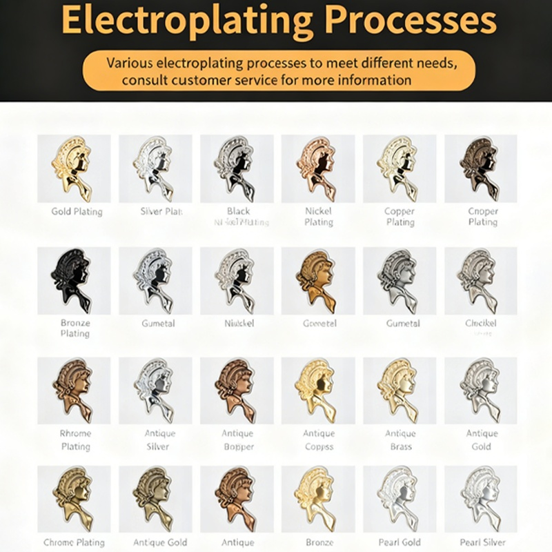 Custom Made Antique Brass Plated Metal Alloy 3D Human Figure Portrait Craft Commemorative Souvenir Medallion Customized Blue Ribbon Medal Trophy