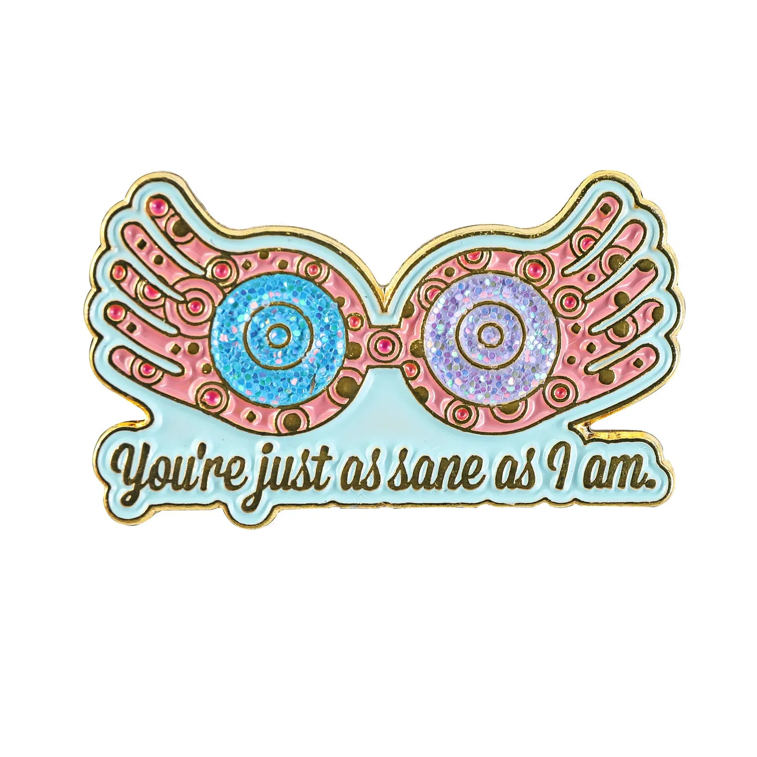 Manufacture Design Custom Shaped Metal Insignia Fashion Book Mark Magic Badge Bookish Enamel Lapel Pin Books for Clothes