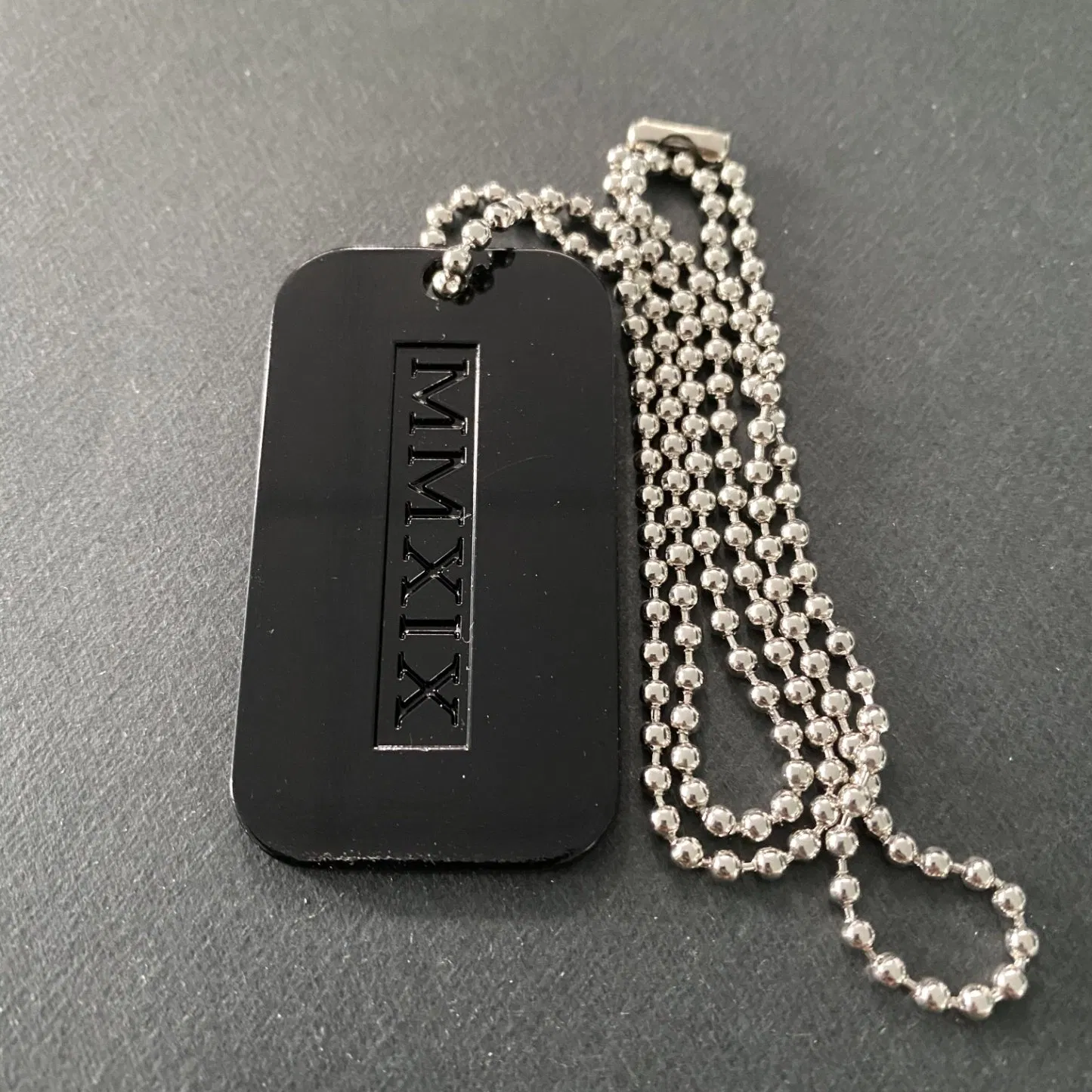 Custom Engraved Stainless Steel Dog Tag for Your Logo