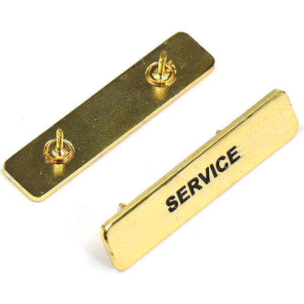 Factory Custom Made Gold Plated Metal Alloy Pin Brooch Manufacturer Customized Soft Enamel Breast Plate Bespoke Company Service Team Nameplate Badge