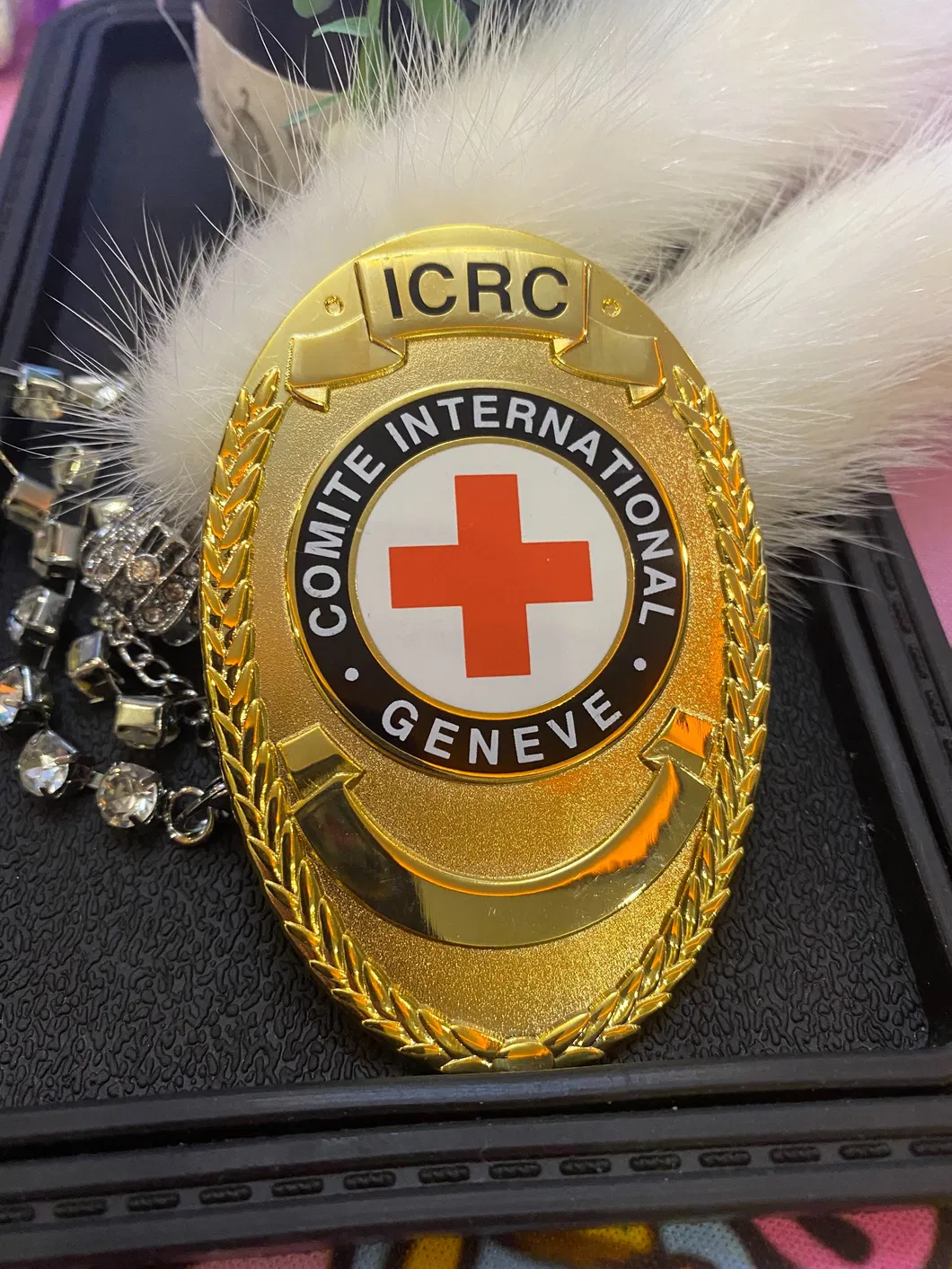 Police Badge Showcase