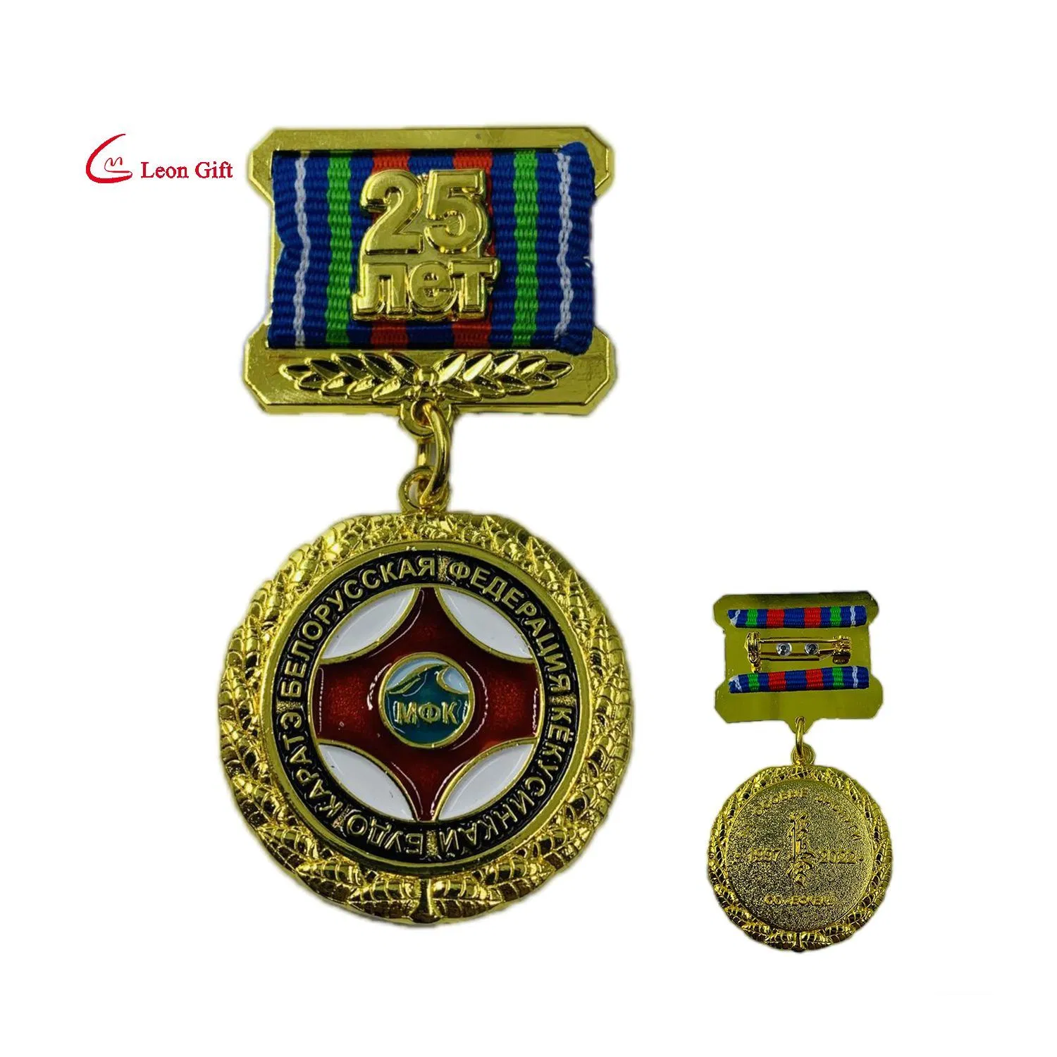 Leon China Factory Designer Free Design Your Own Medal Commemorative Medal Souvenir German Honor Military Iron Cross Medals with Box