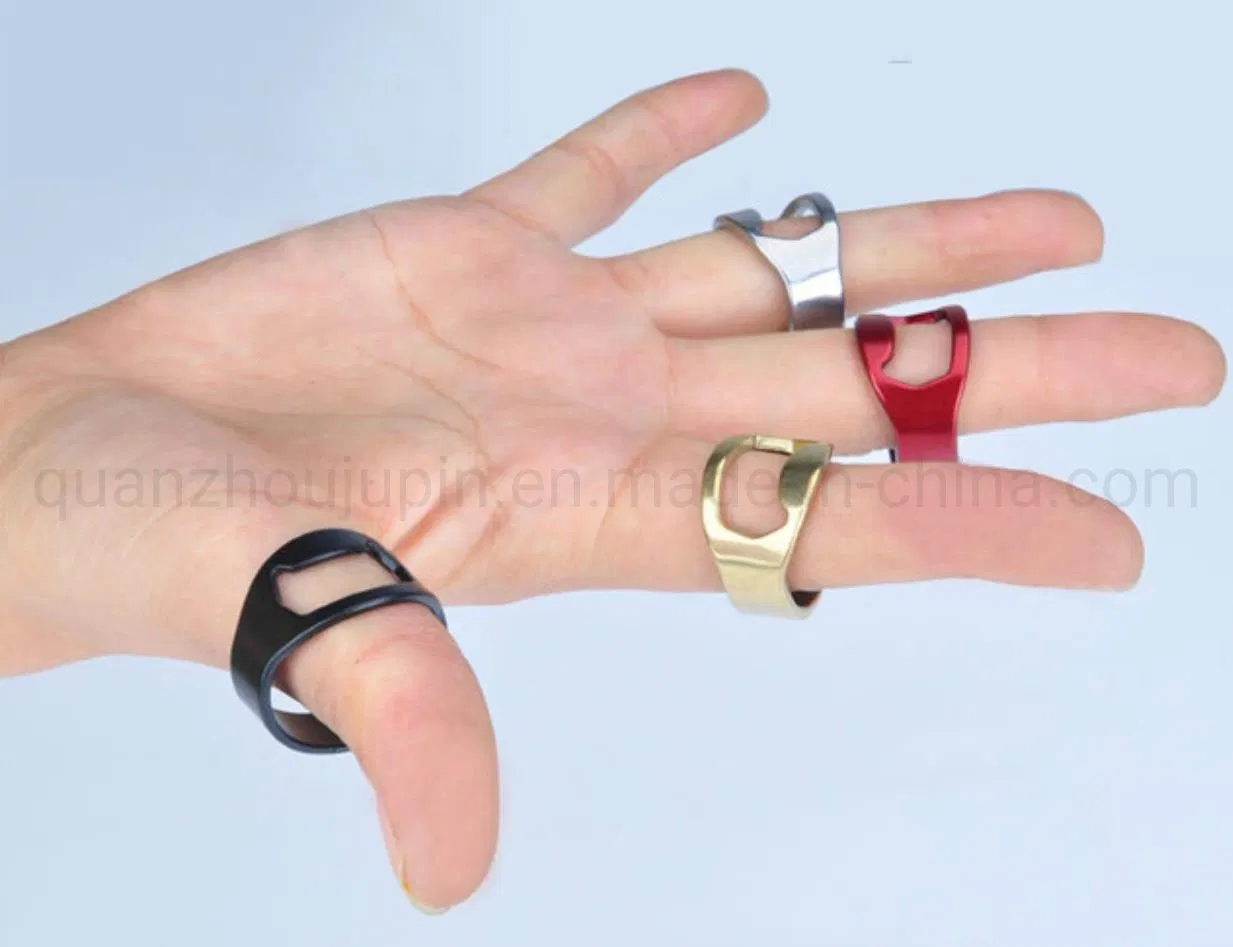 OEM Stainless Steel Multi-Function Creative Ring Beer Bottle Opener