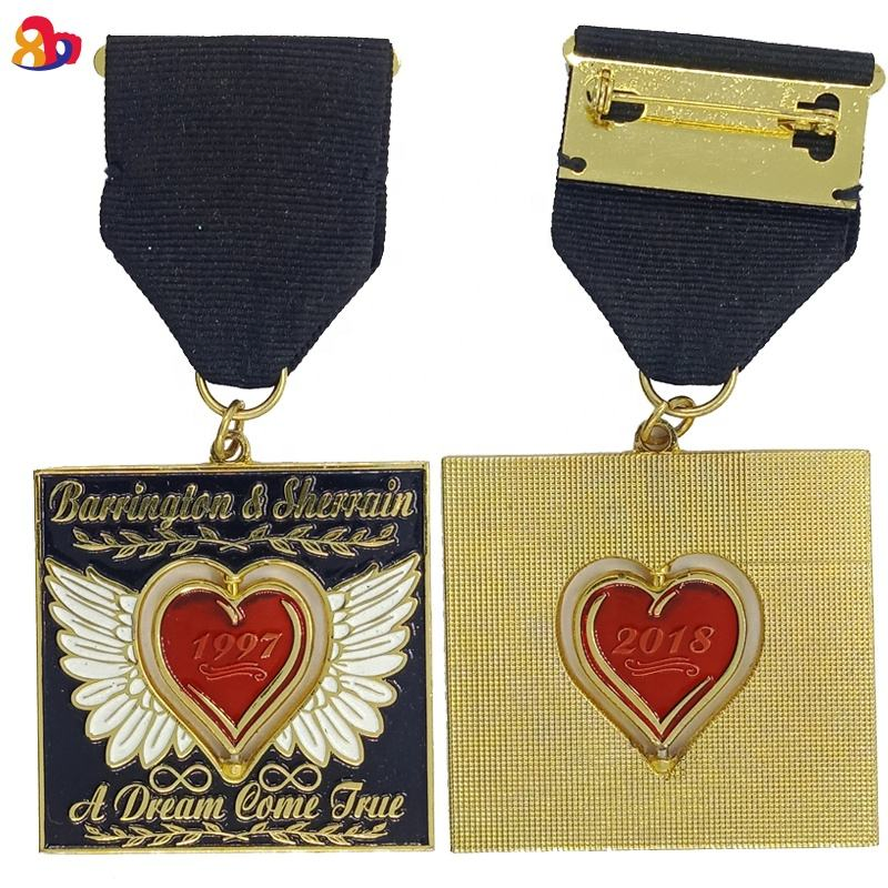 Factory Wholesale Customization Metal Commemorative Medals Personalized Logo Size Medals for Souvenirs