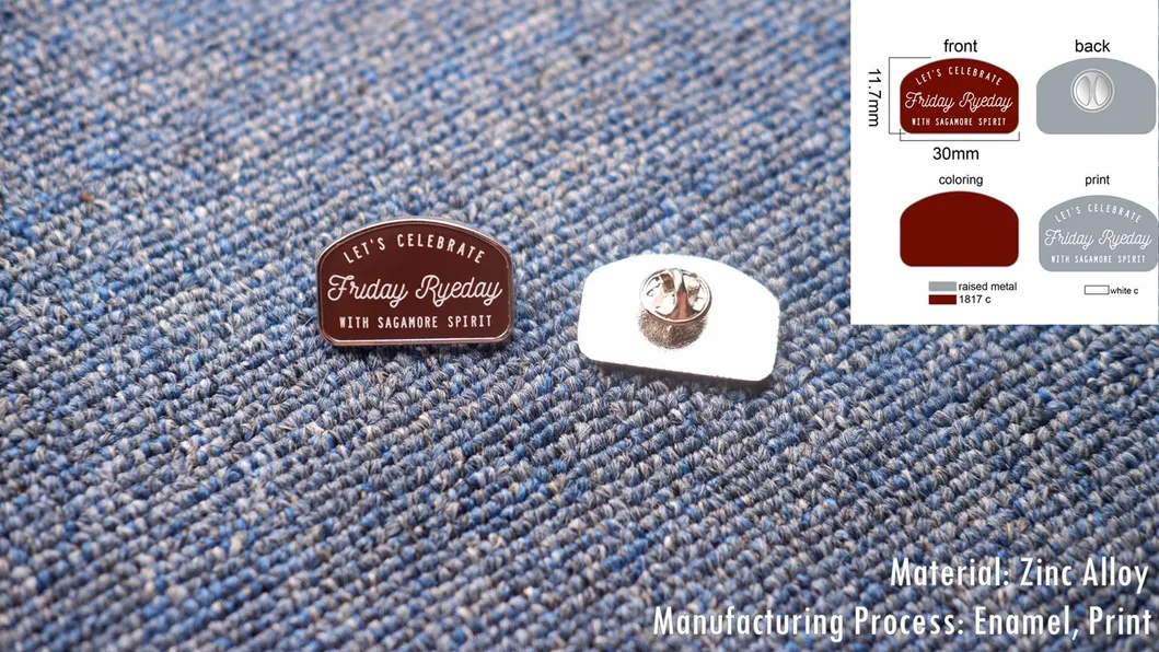 Custom Metal Enamel Lapel Pin