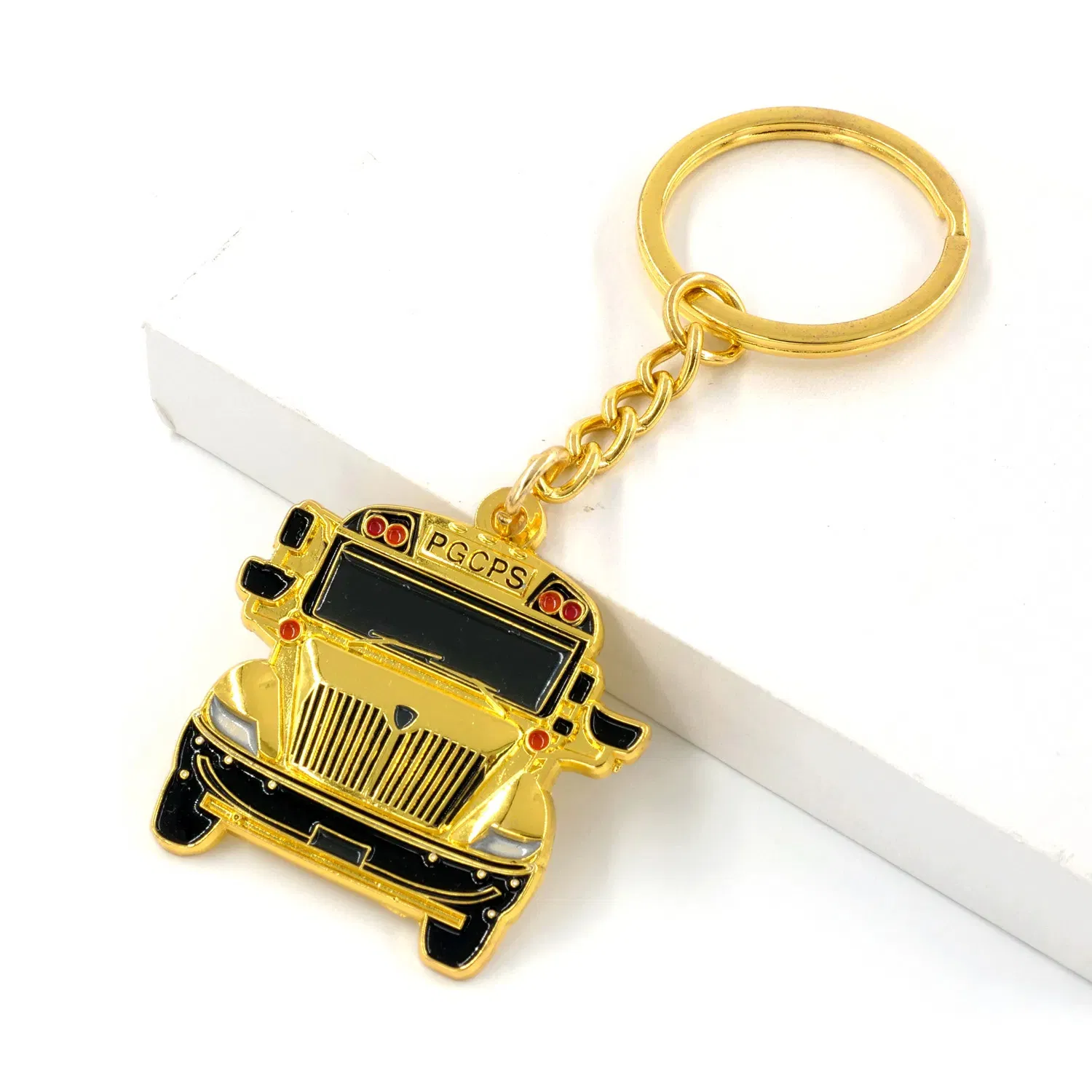 Wholesale Customized Manufacture 3D Embossed Shape Metal Keychain