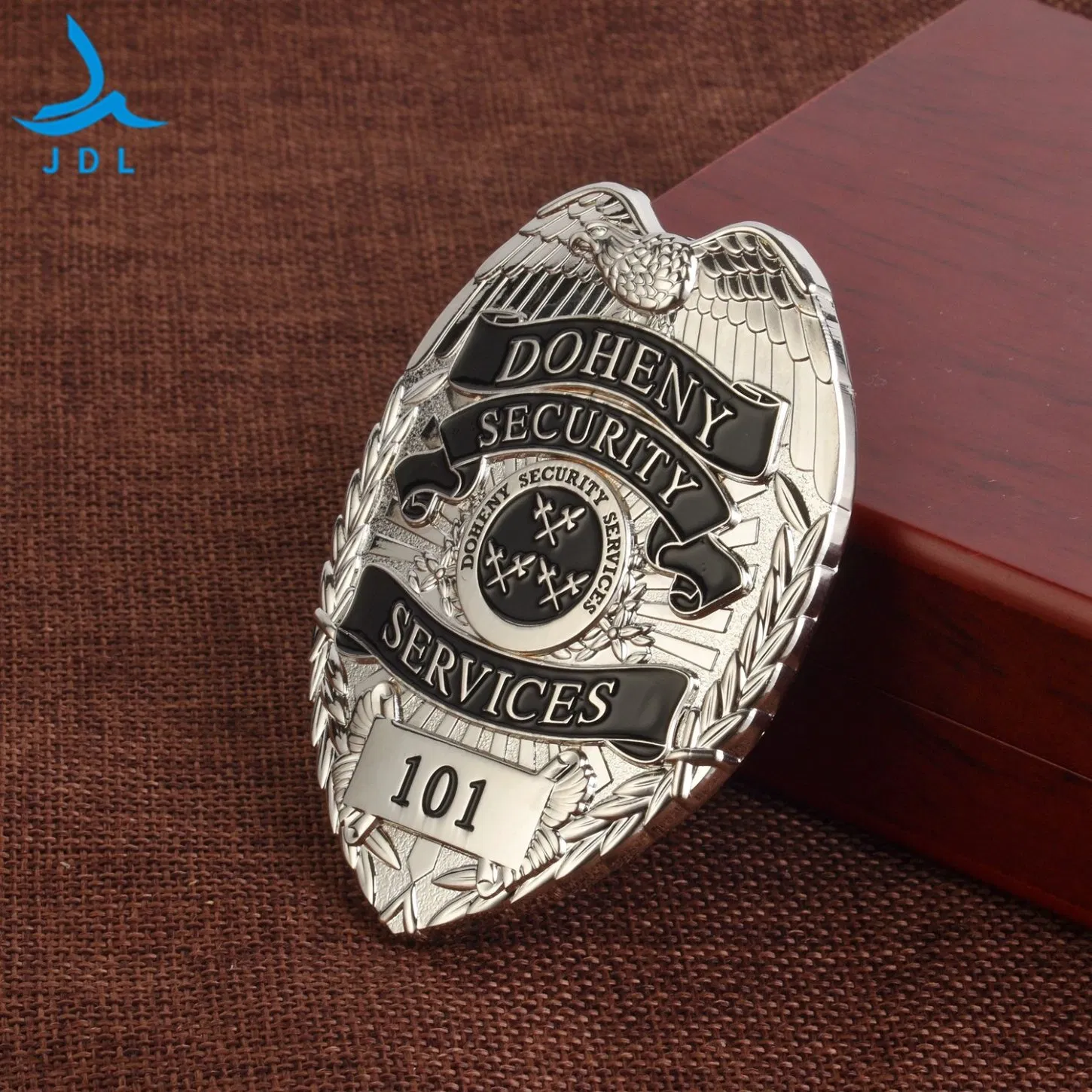 China Factory Custom Craft Personalized Sublimation Gift Logo Military Car Security Officer Enamel Lapel Pin Name Football Magnetic Metal Police Badges W Wallet