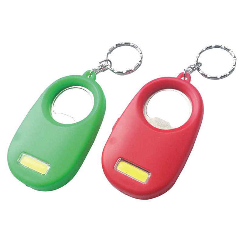 Versatile COB Keychain Lamp and Bottle Opener Combo