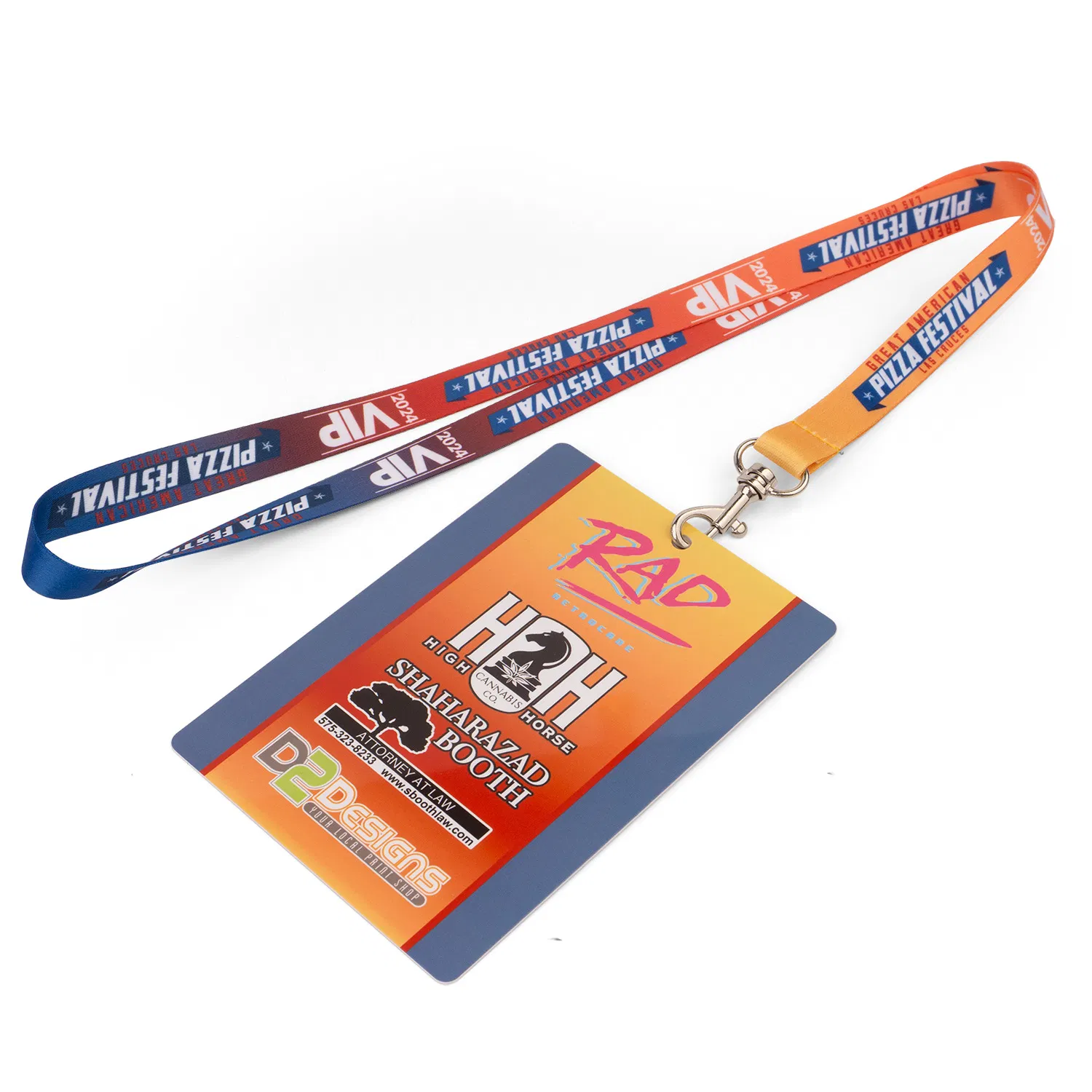 Custom High-Quality PVC Badges for VIP Events and Meetings