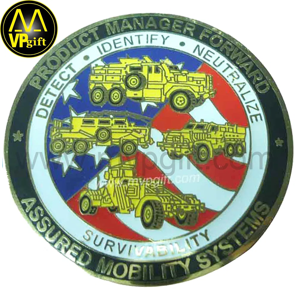Custom Metal 3D Gold Silver Military Police Souvenir Award Gift Challenge Coin