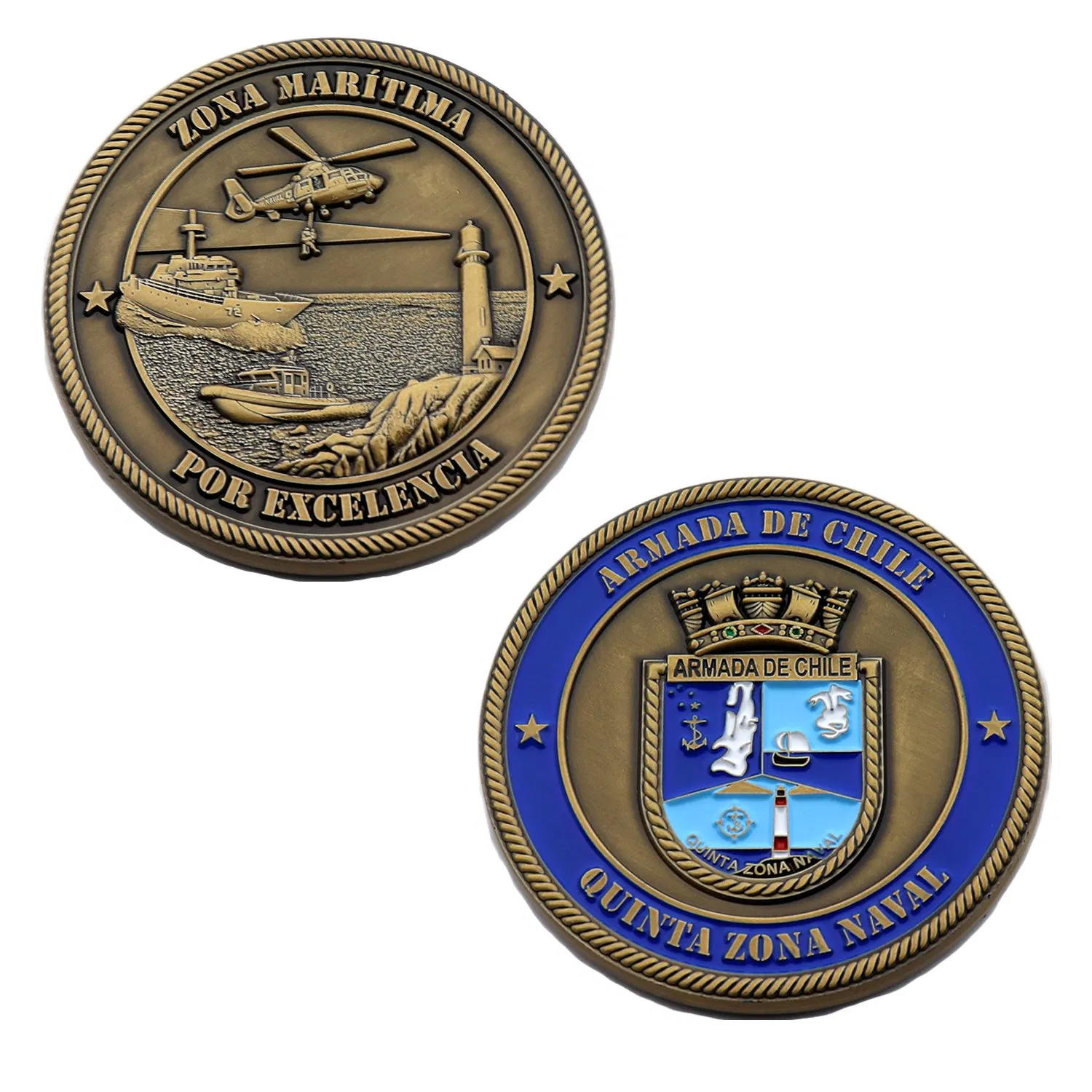 Custom Logo Metal Crafts Britannia Original Us 3D Bottle Opener Antique Plated Best Quality Challenge Coin