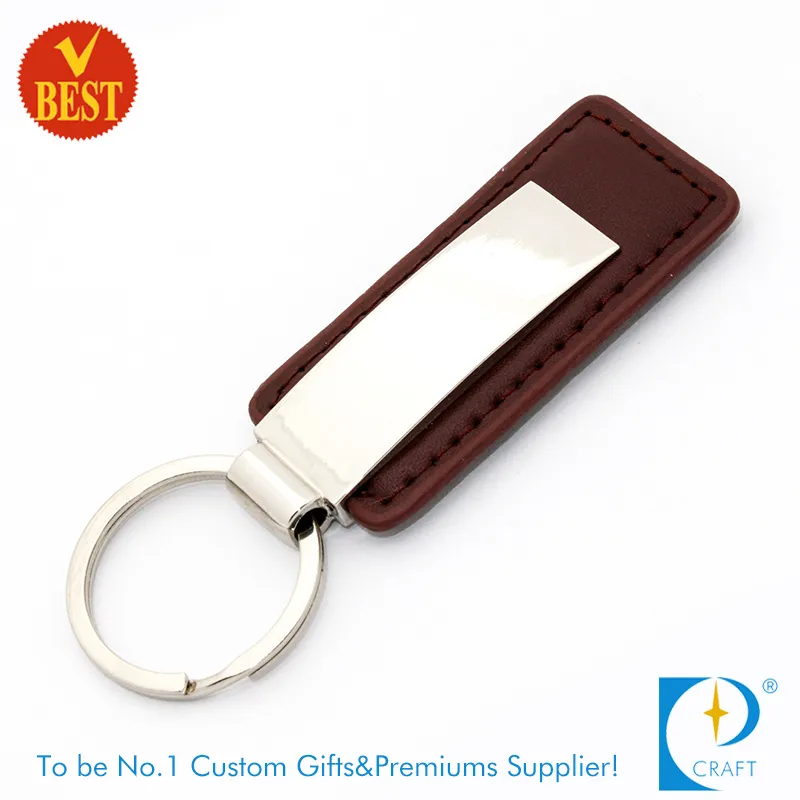 Metal Genuine Leather Key Chain