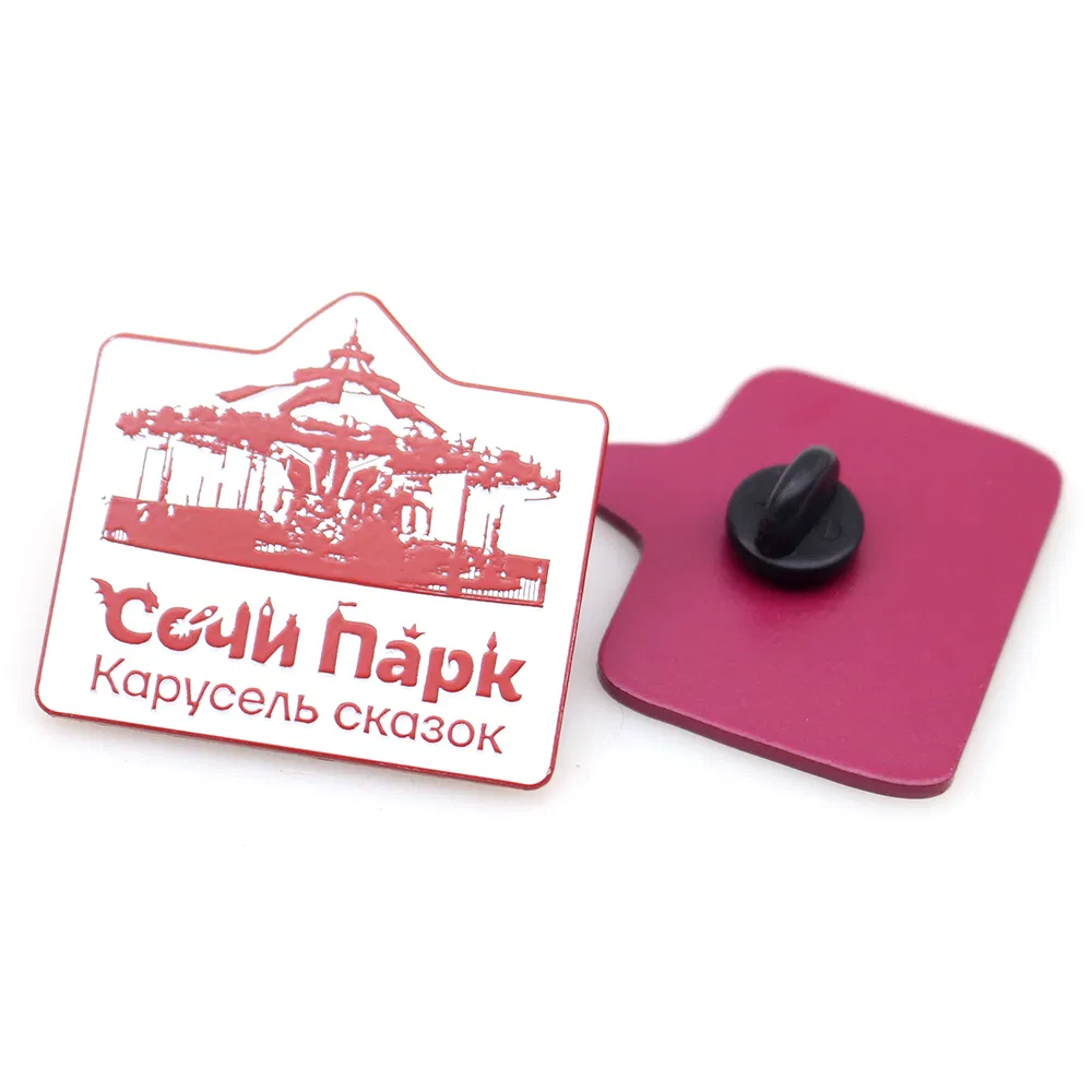 Manufacturer Custom Company Logo Family Crest Organization Lapel Pin Soft Hard Enamel Gold Silver Metal Badge