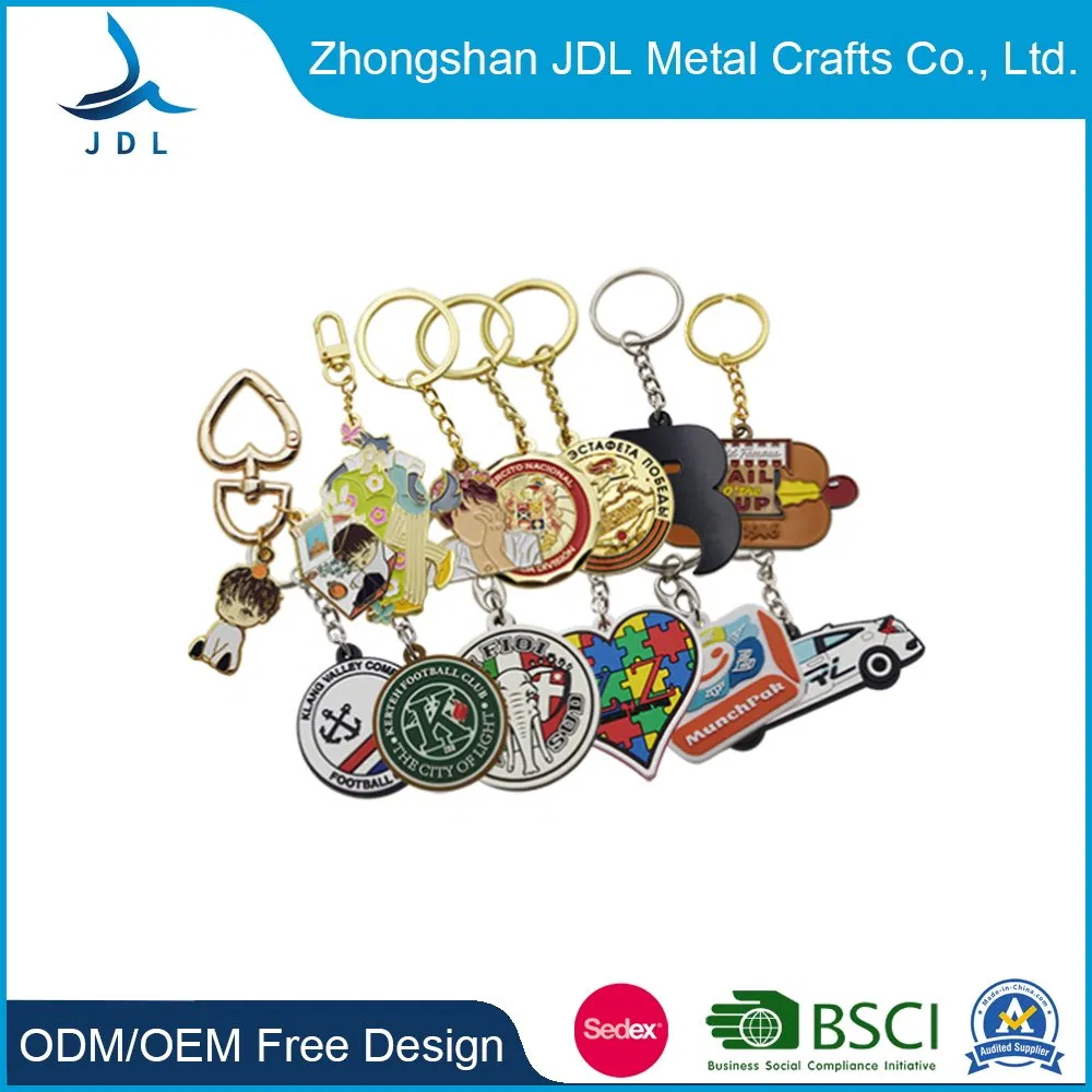 Made in China Custom Promotional Rubber Soft PVC Keyring Shaped Keychain for Airbus Wholesale Cheap Custom Metal Upermarket Shopping Key Ring