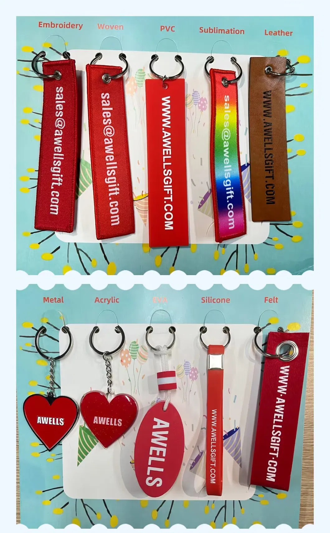 More Keychain Styles