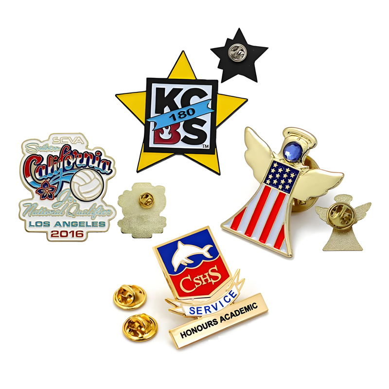 Custom Cartoon Anime Metal Enamel Lapel Pin Badge for Clothing Hat Decoration