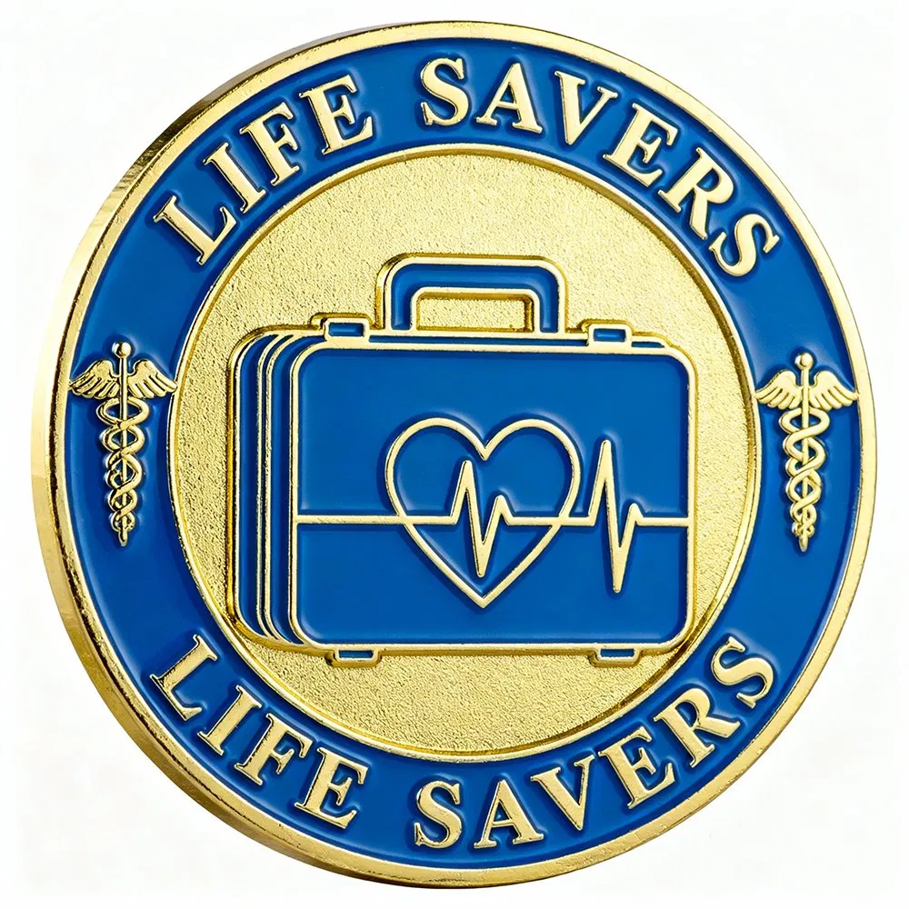 No MOQ Custom Die Stamping Metal Crafts Armor of God Commemorative Coin Custom Antique Brass Challenge Coin