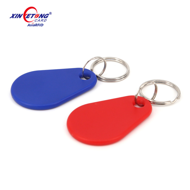 1K and Tk4100 Combine RFID Keychain 13.56MHz and 125kHz Dual Frequency RFID Keyfob /Key Fob Tag /Keychain