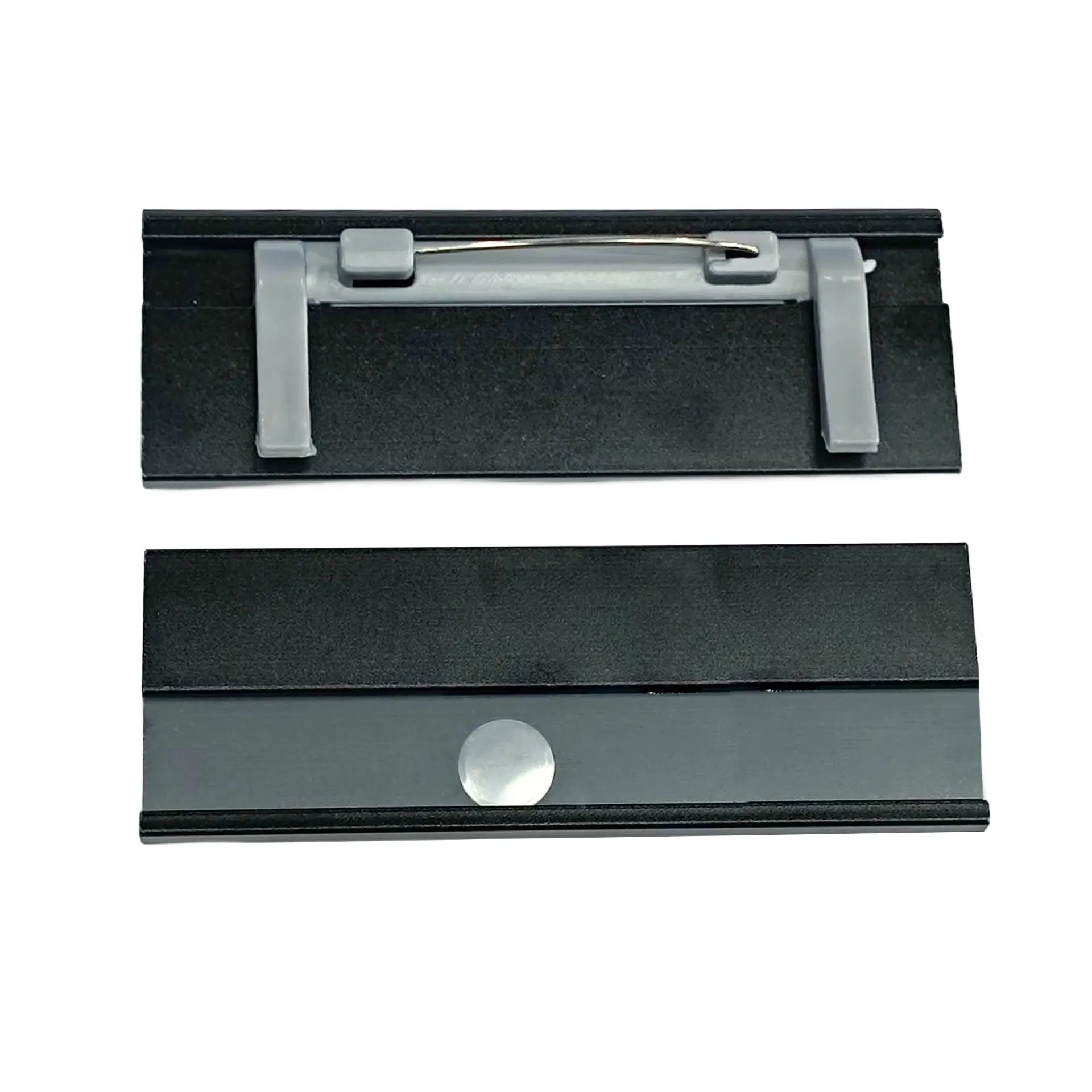 High Quality Custom Metal Logo Blank Name Tag Plate Badge Engraved Brass Custom Aluminum Metal Name Plate Nameplate Badge