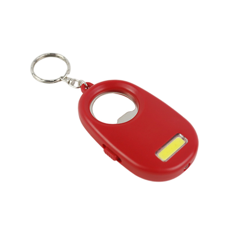 Versatile COB Keychain Lamp and Bottle Opener Combo