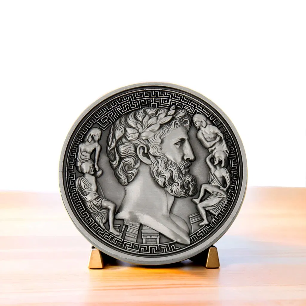 Custom 3D Metal Round Souvenir Coin Limited Edition Commemorative Coin