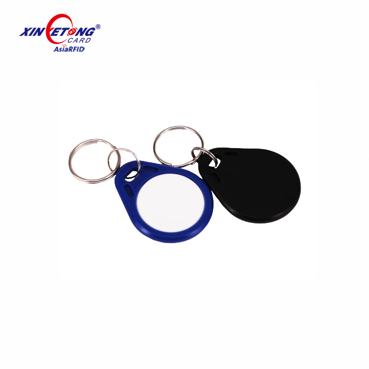 13.56MHz and 125kHz IC ID RFID Keyfob Keychain for Access Control