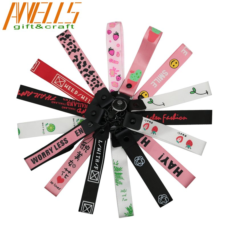 Premium Custom Polyester Keychain Lanyard with Durable Hook