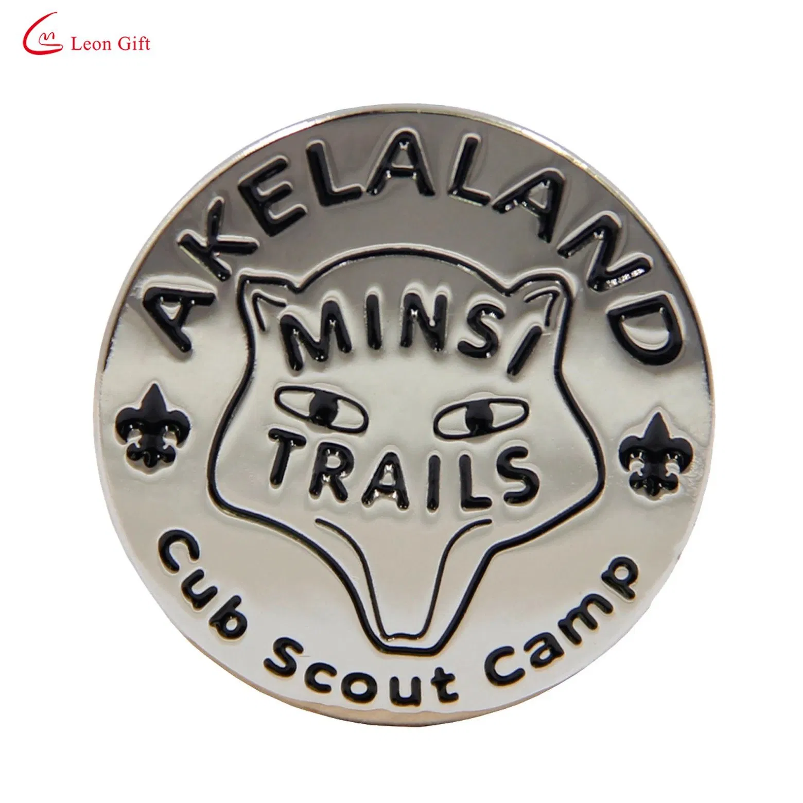 Manufacturer Custom Logo Design 3D Blank Brooch Metal Button Hard Soft Enamel Name Logoemblem Badge